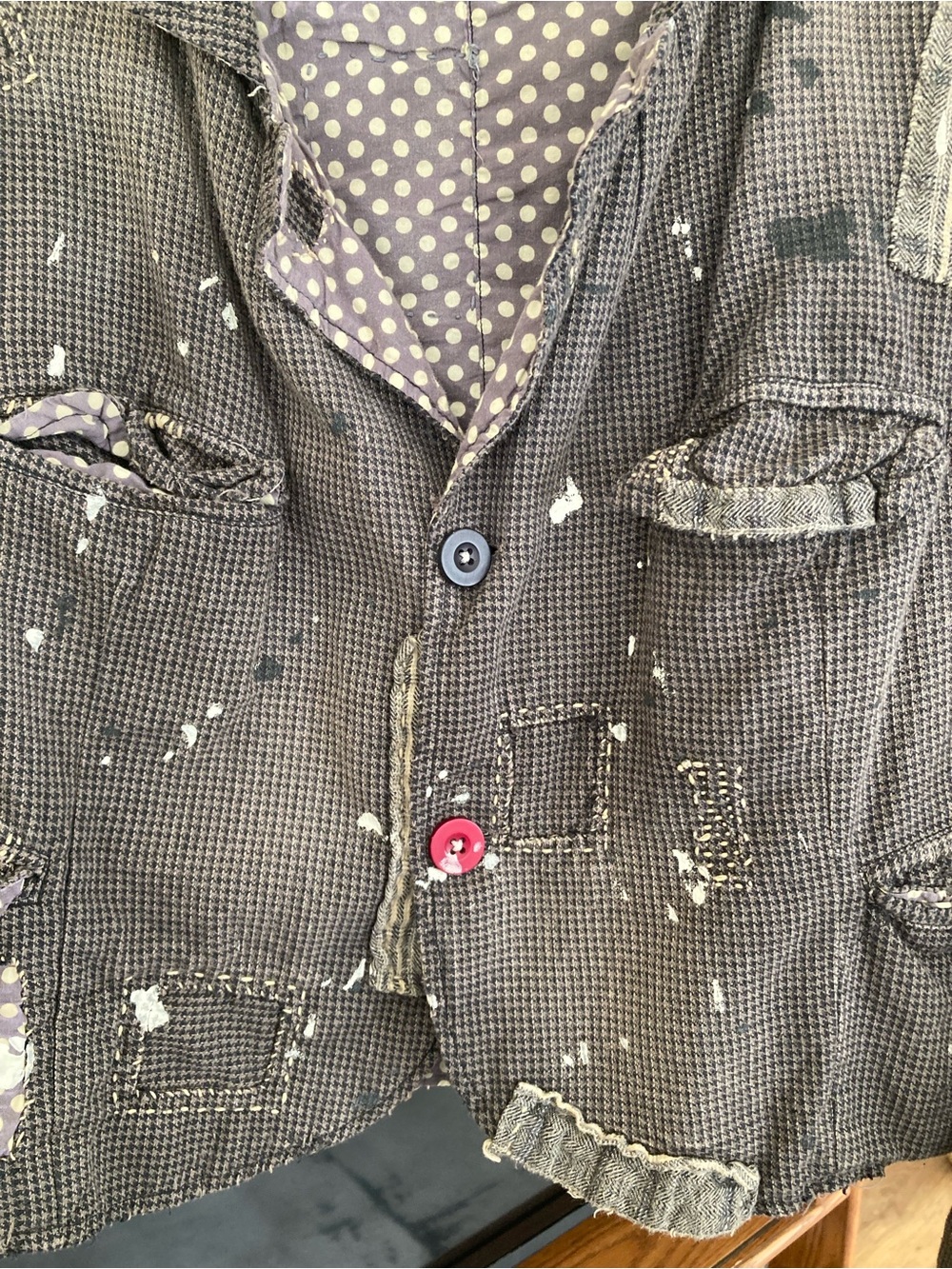 Magnolia Pearl cropped distressed jacket - Picture 9 of 14